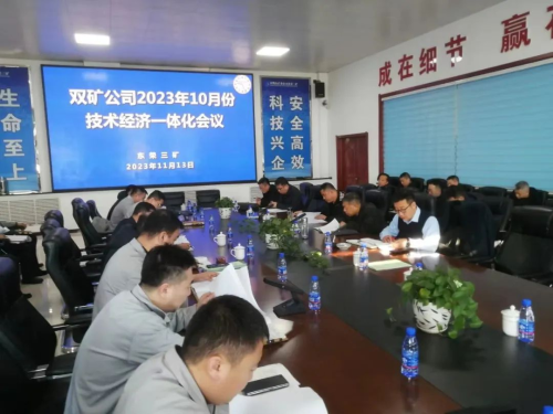 11月13日，，，，，公司调研组到东荣三矿开展技术经济一体化